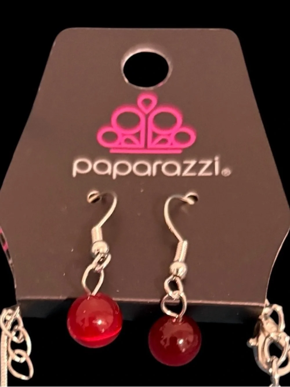 Paparazzi New “Look Into My Aura”  Necklace & Earring Set